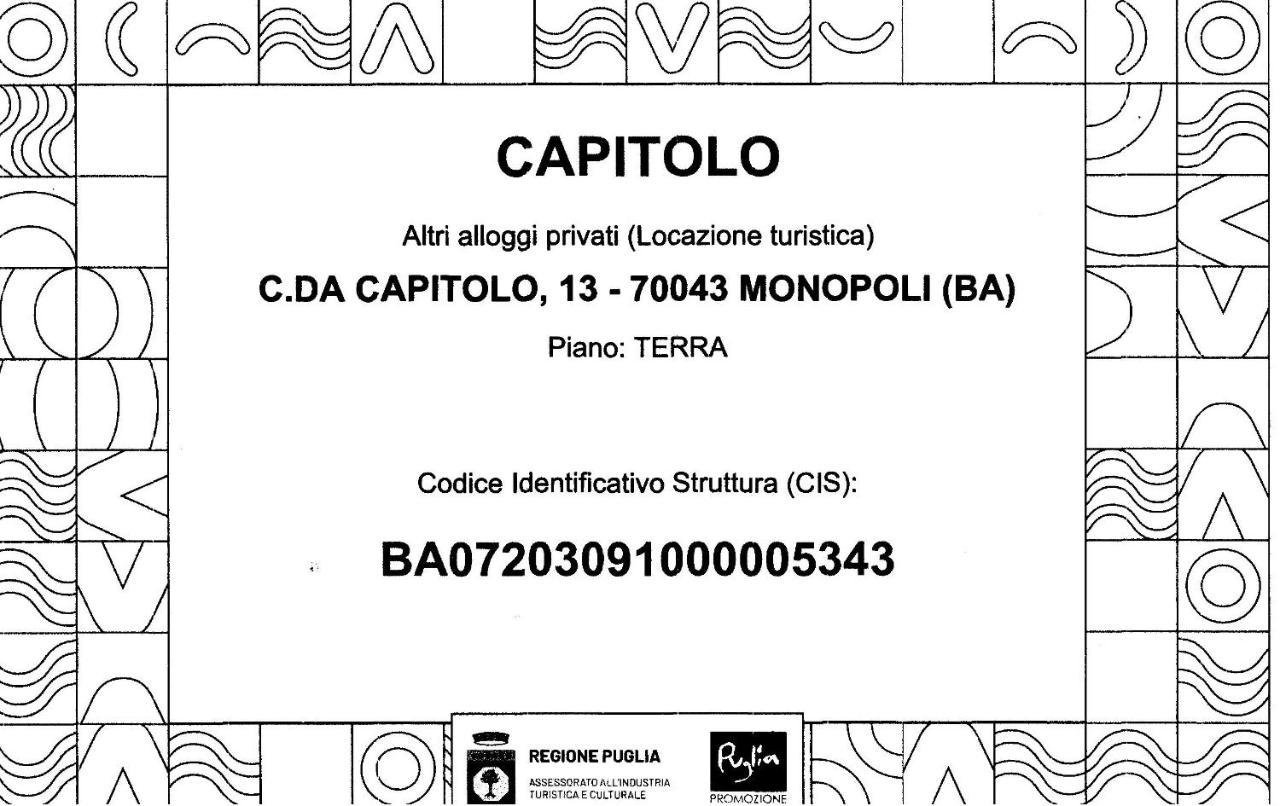 Capitolo Villa Monopoli Eksteriør billede